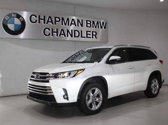 TOYOTA HIGHLANDER 2019 5TDDZRFH9KS725783 image