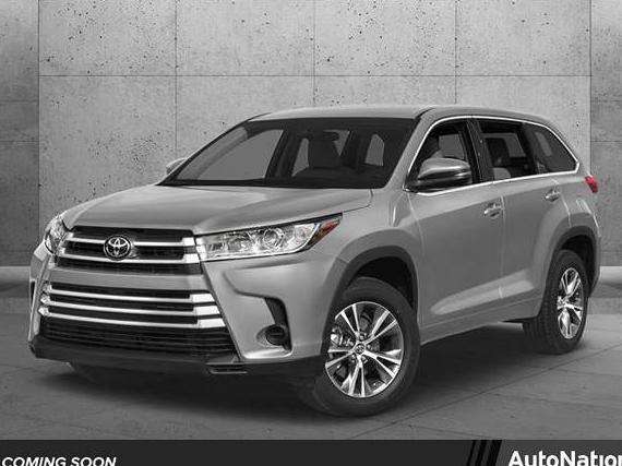 TOYOTA HIGHLANDER 2019 5TDZZRFH9KS320030 image