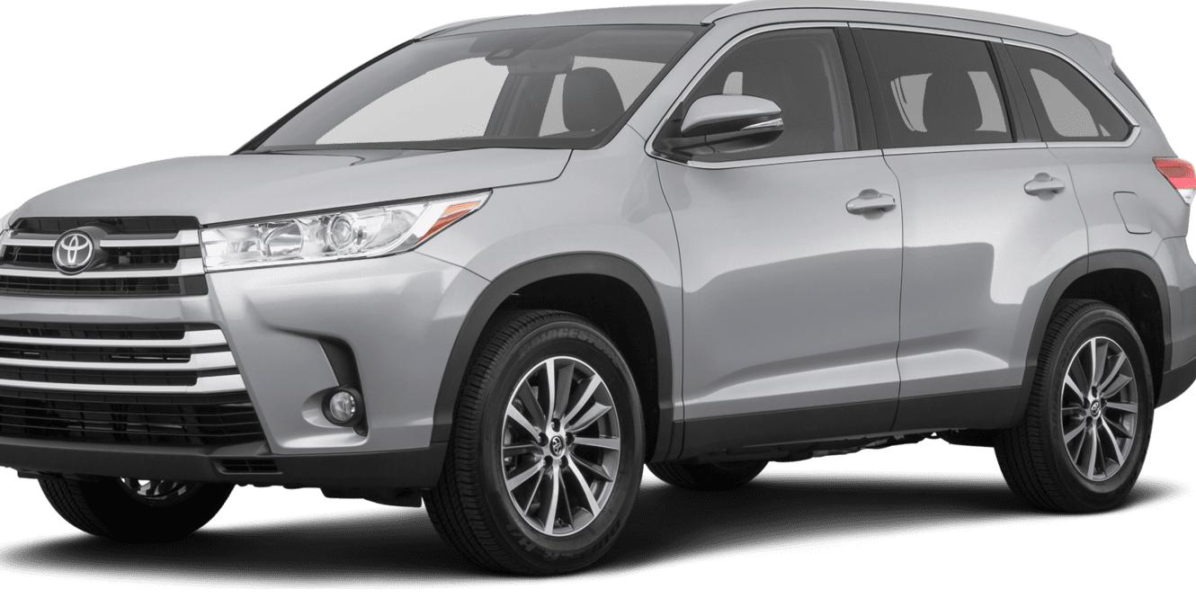 TOYOTA HIGHLANDER 2019 5TDJZRFH8KS614001 image