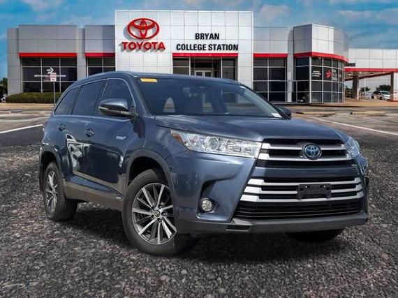 TOYOTA HIGHLANDER 2019 5TDJGRFH2KS074408 image TOYOTA HIGHLANDER 2019 5TDJGRFH2KS074408 image