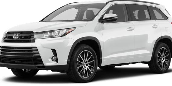 TOYOTA HIGHLANDER 2019 5TDKZRFH0KS326963 image