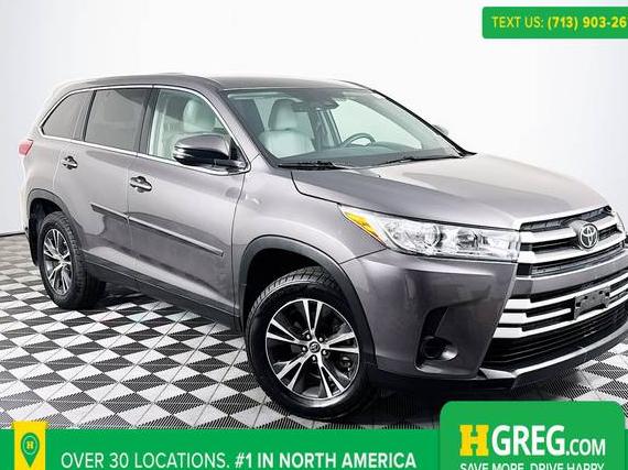 TOYOTA HIGHLANDER 2019 5TDZZRFH0KS354616 image TOYOTA HIGHLANDER 2019 5TDZZRFH0KS354616 image