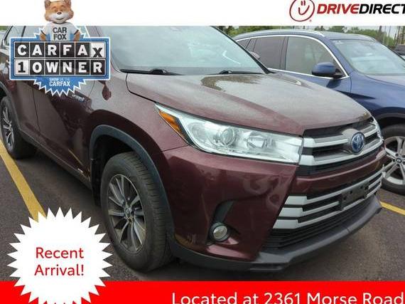 TOYOTA HIGHLANDER 2019 5TDJGRFH9KS068928 image