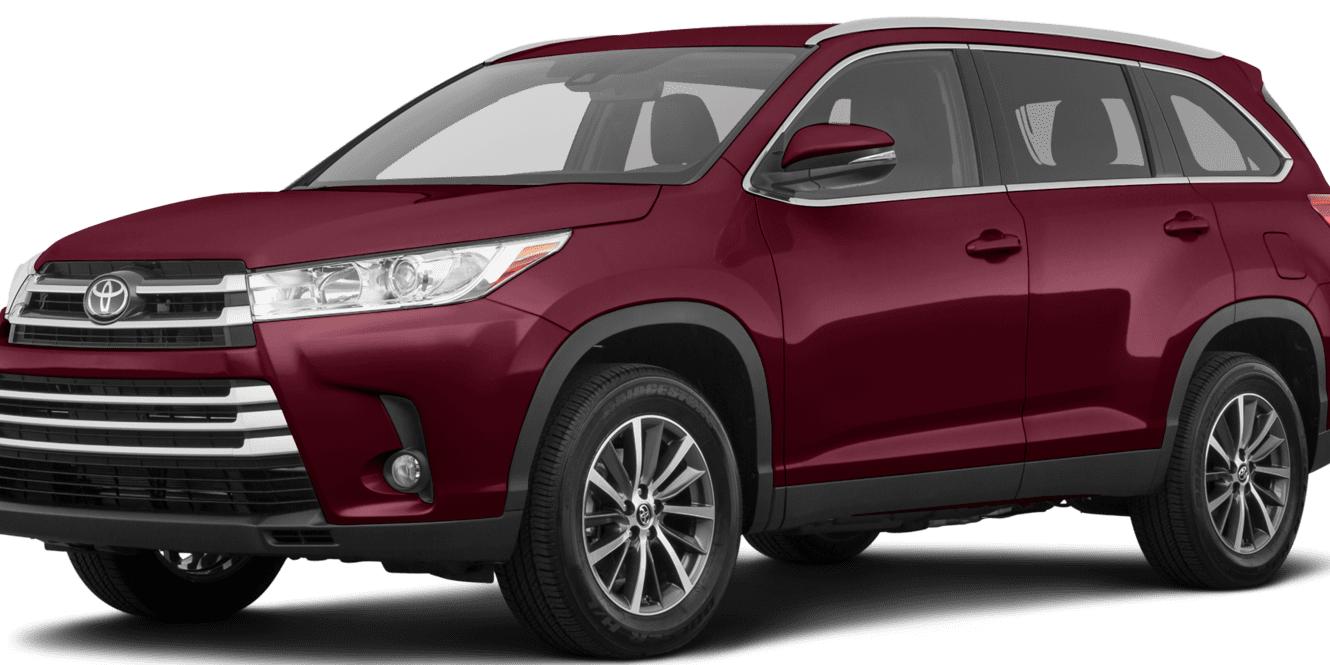 TOYOTA HIGHLANDER 2019 5TDJZRFH7KS971119 image