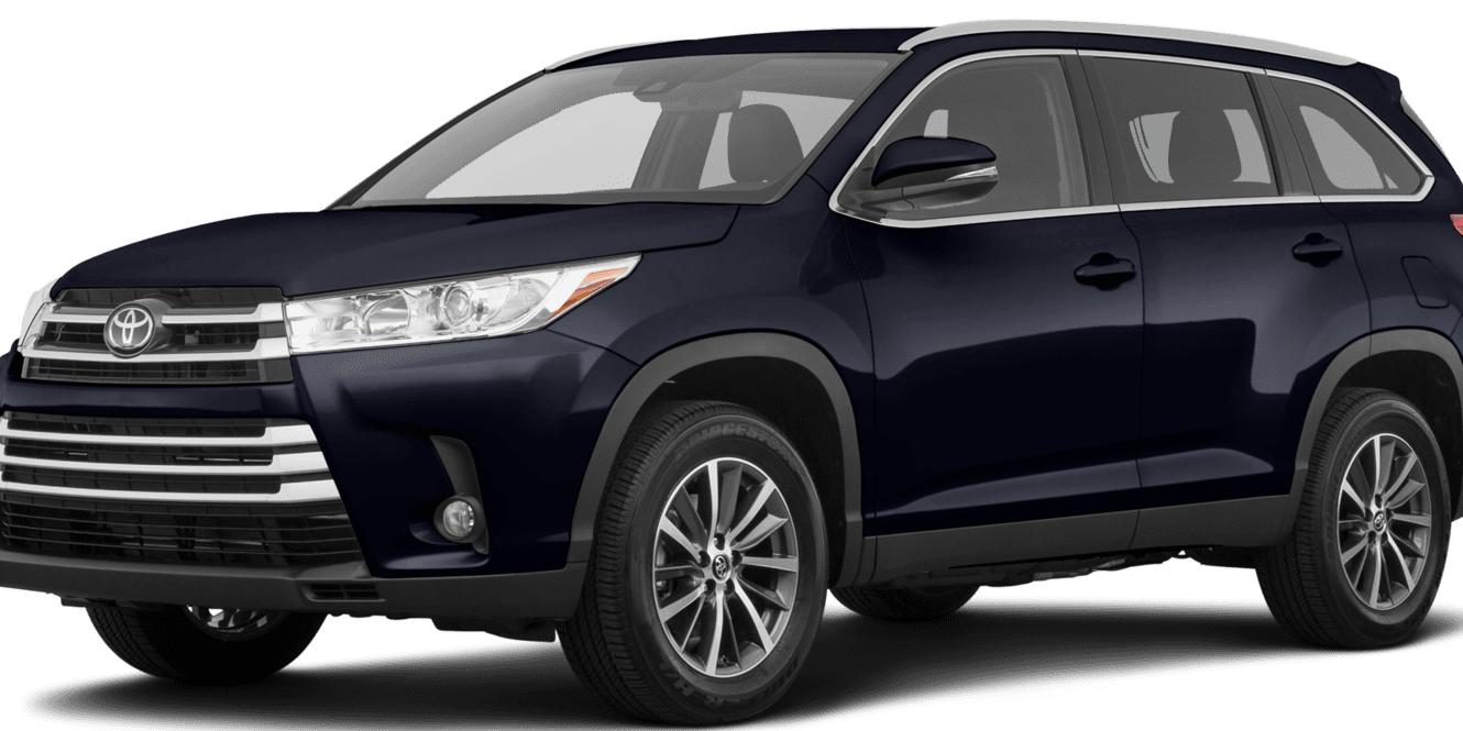 TOYOTA HIGHLANDER 2019 5TDKZRFH9KS318604 image