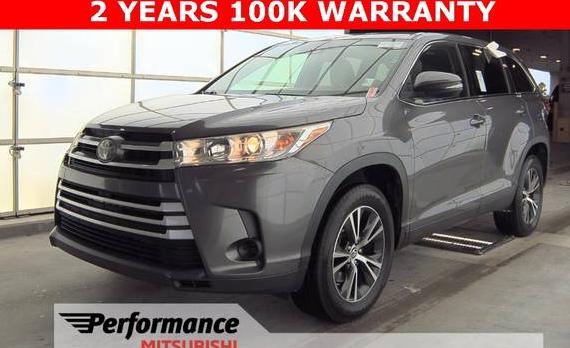 TOYOTA HIGHLANDER 2019 5TDZZRFH9KS289510 image