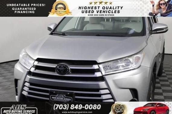 TOYOTA HIGHLANDER 2019 5TDBZRFH9KS944525 image TOYOTA HIGHLANDER 2019 5TDBZRFH9KS944525 image