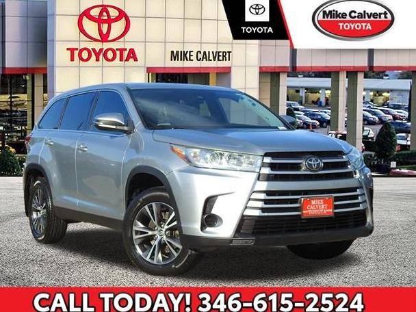 TOYOTA HIGHLANDER 2019 5TDZZRFH2KS348347 image