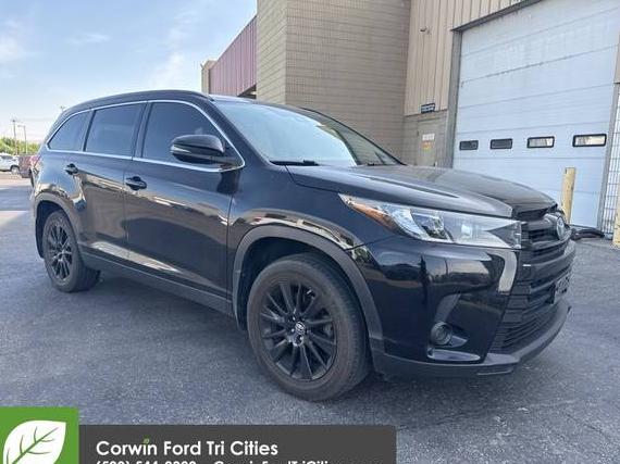TOYOTA HIGHLANDER 2019 5TDJZRFH4KS602444 image