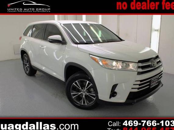 TOYOTA HIGHLANDER 2019 5TDZZRFH0KS335077 image TOYOTA HIGHLANDER 2019 5TDZZRFH0KS335077 image