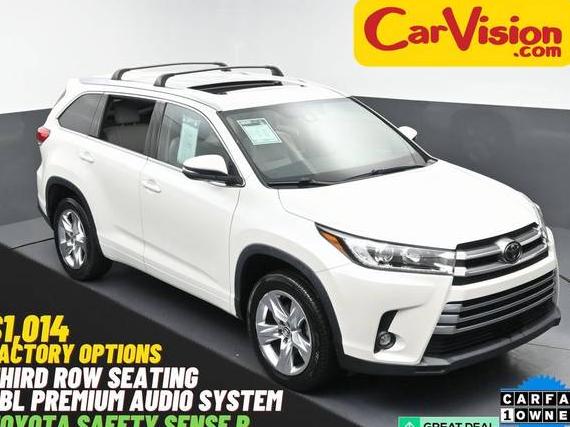 TOYOTA HIGHLANDER 2019 5TDYZRFH0KS335608 image