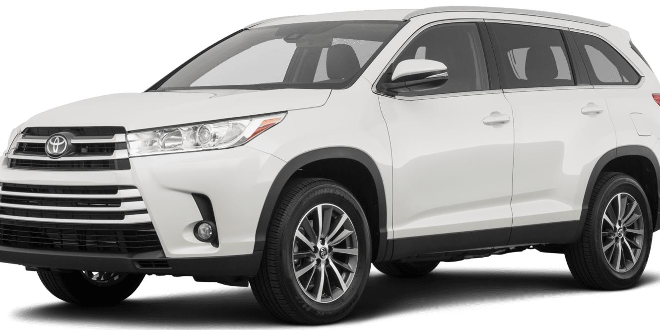 TOYOTA HIGHLANDER 2019 5TDKZRFH9KS568599 image