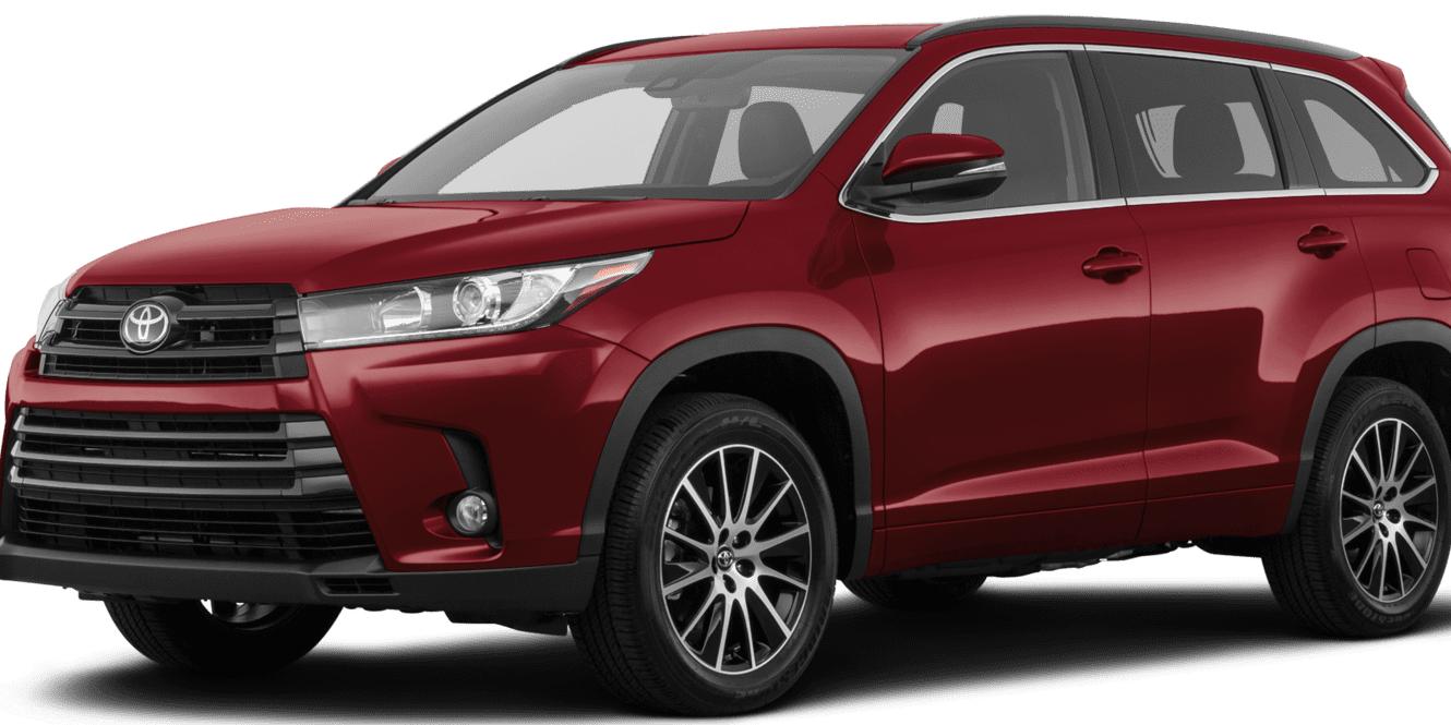 TOYOTA HIGHLANDER 2019 5TDJZRFH3KS617789 image