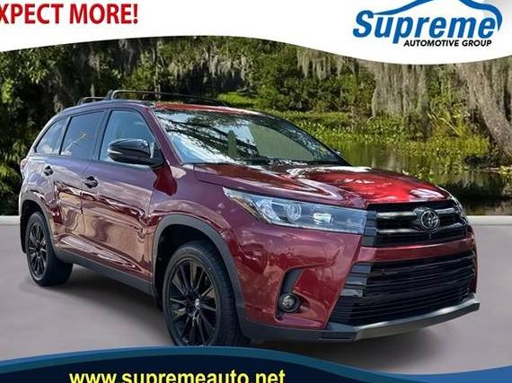 TOYOTA HIGHLANDER 2019 5TDKZRFH4KS322673 image