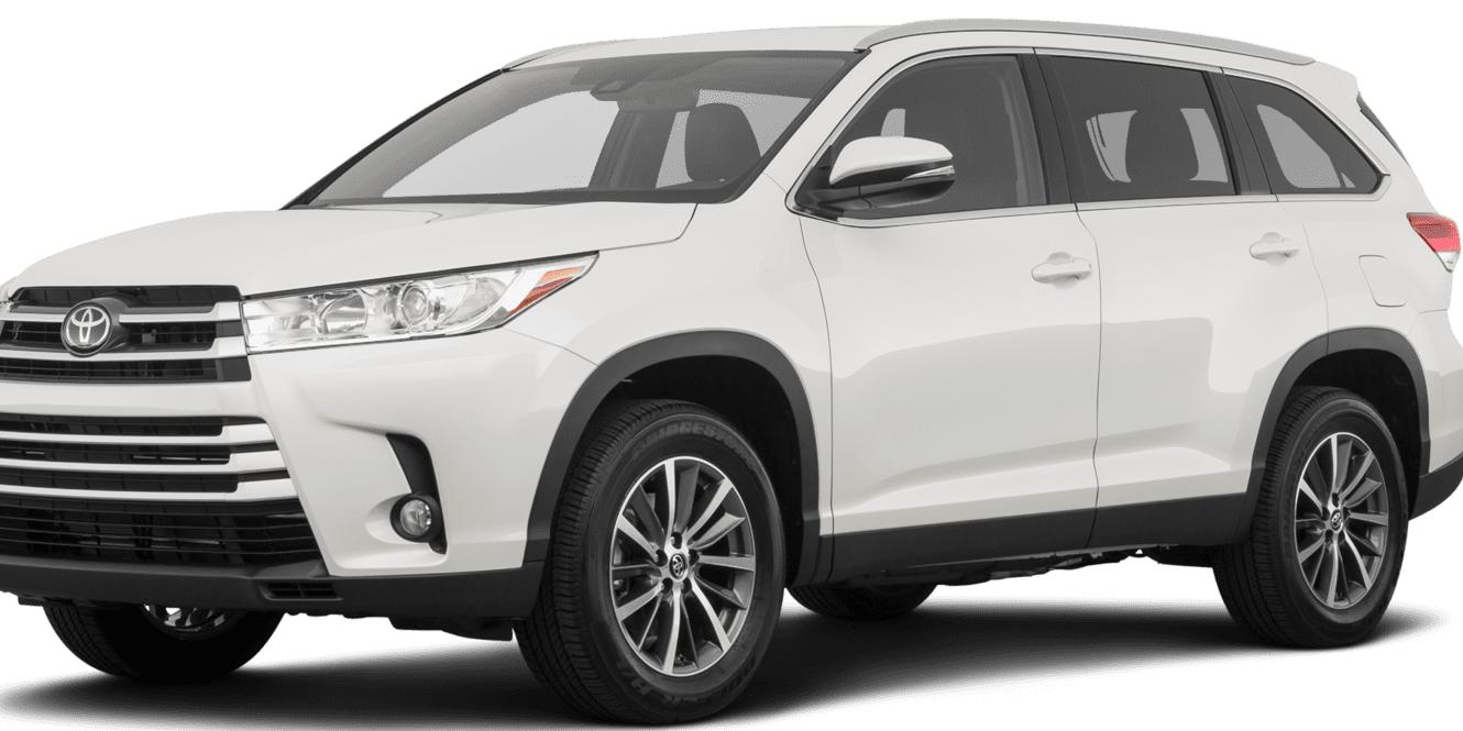 TOYOTA HIGHLANDER 2019 5TDJZRFH9KS563947 image