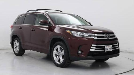 TOYOTA HIGHLANDER 2019 5TDDZRFH1KS952921 image