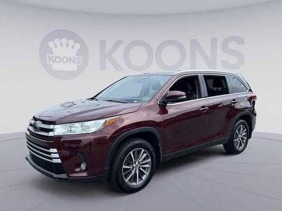 TOYOTA HIGHLANDER 2019 5TDJZRFH1KS951190 image