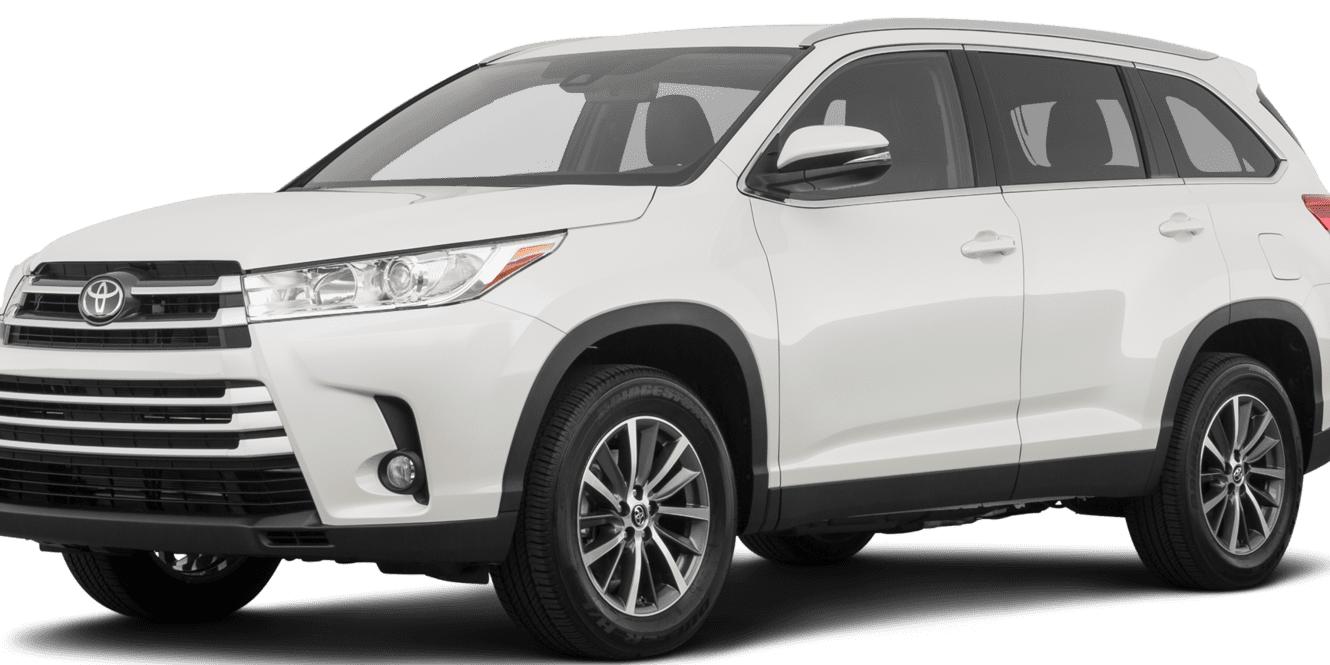 TOYOTA HIGHLANDER 2019 5TDJZRFH8KS594901 image