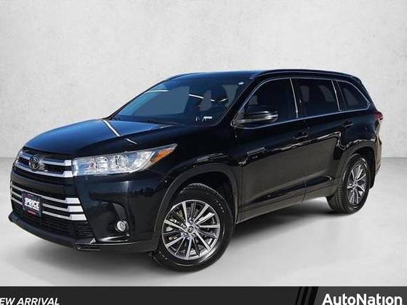 TOYOTA HIGHLANDER 2019 5TDJZRFH4KS571275 image