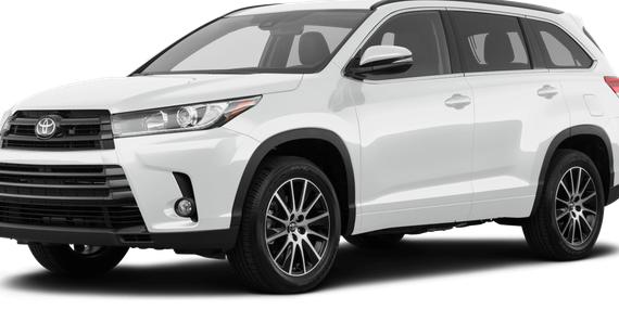TOYOTA HIGHLANDER 2019 5TDJZRFH0KS981670 image