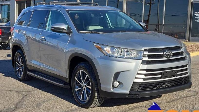 TOYOTA HIGHLANDER 2019 5TDKZRFH4KS569031 image