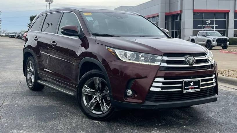 TOYOTA HIGHLANDER 2019 5TDDZRFH8KS956559 image