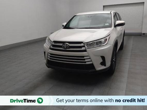 TOYOTA HIGHLANDER 2019 5TDZARFH8KS057696 image TOYOTA HIGHLANDER 2019 5TDZARFH8KS057696 image