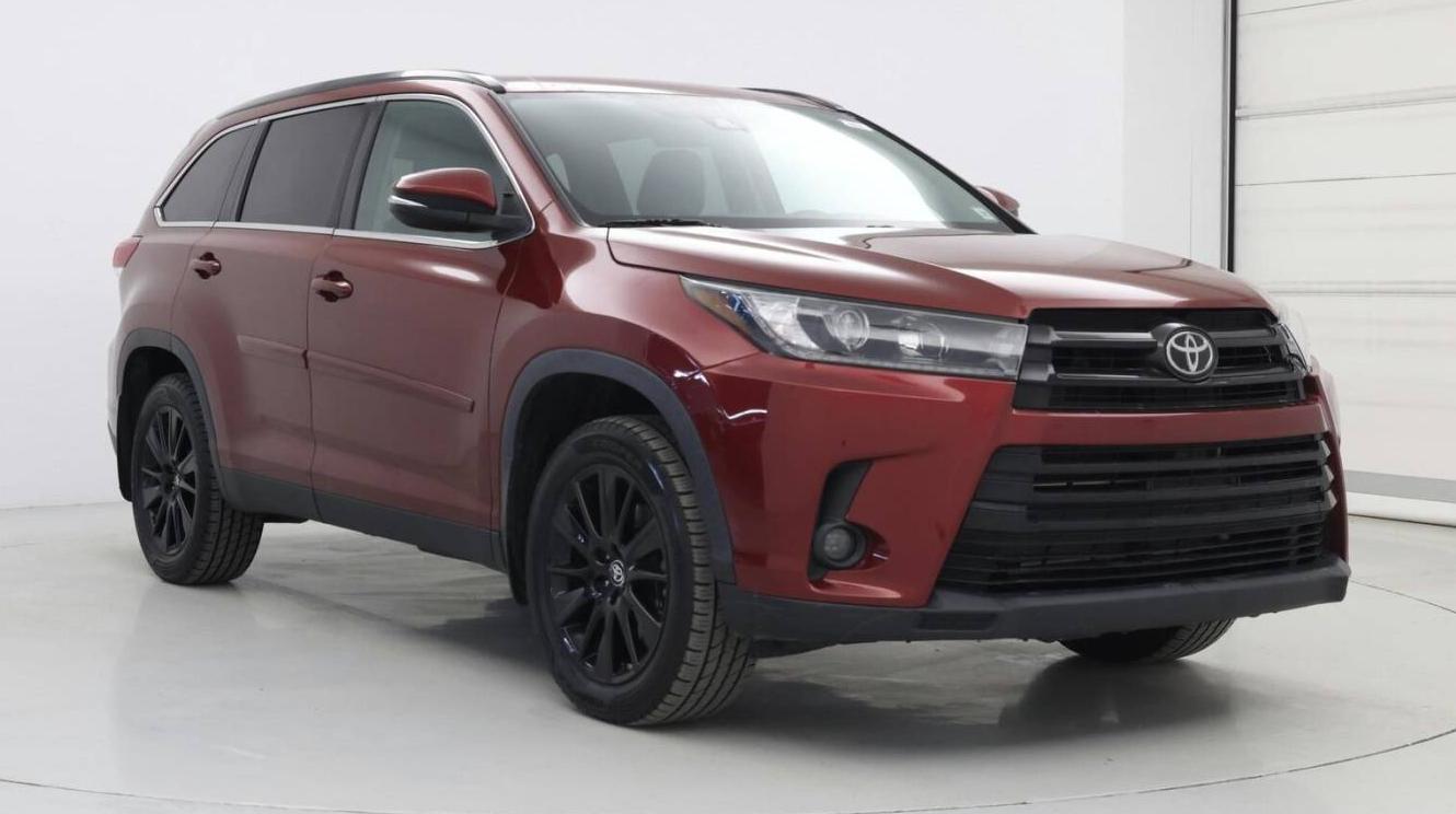 TOYOTA HIGHLANDER 2019 5TDJZRFH2KS628881 image