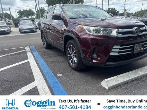 TOYOTA HIGHLANDER 2019 5TDJZRFH8KS723882 image