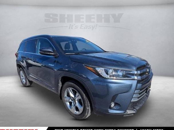 TOYOTA HIGHLANDER 2019 5TDDGRFH4KS068395 image