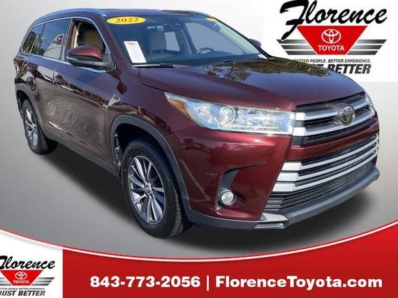 TOYOTA HIGHLANDER 2019 5TDKZRFH8KS312681 image TOYOTA HIGHLANDER 2019 5TDKZRFH8KS312681 image