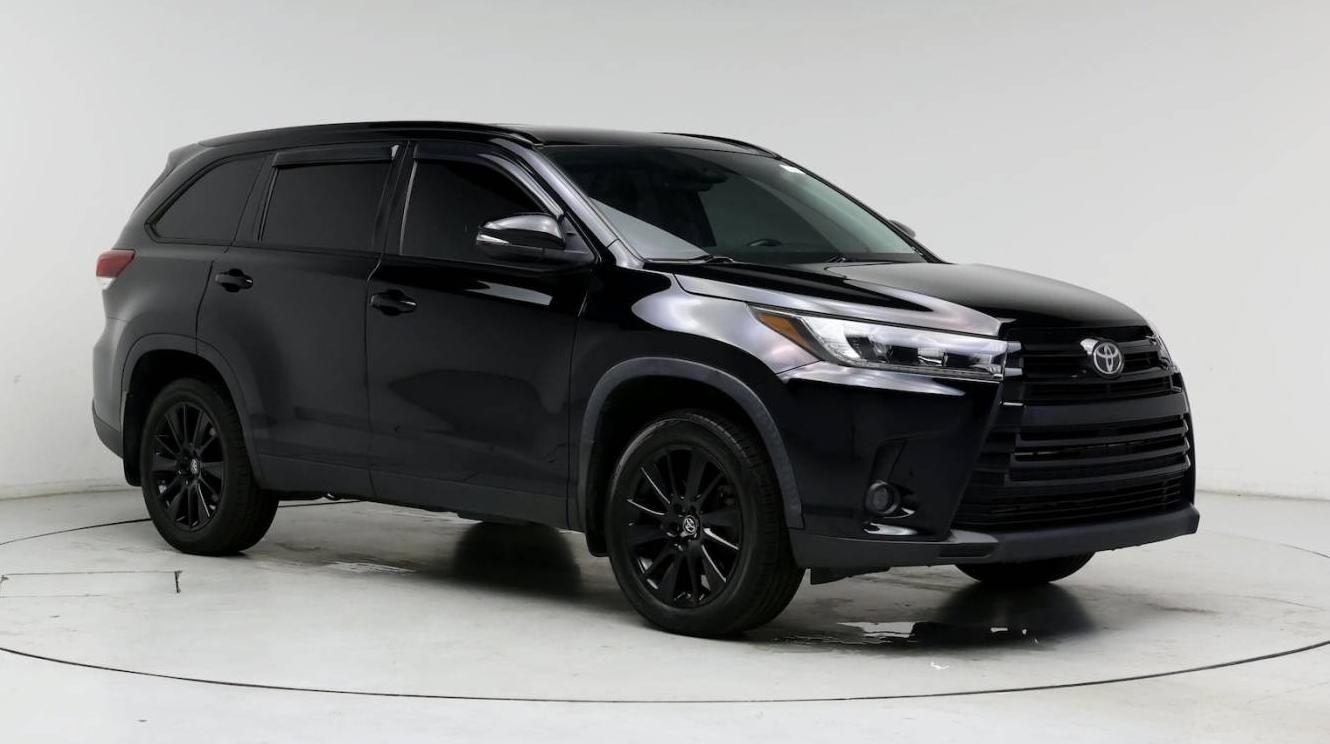 TOYOTA HIGHLANDER 2019 5TDJZRFH9KS980369 image