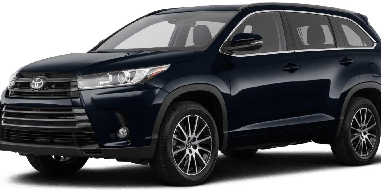 TOYOTA HIGHLANDER 2019 5TDJZRFH9KS997656 image