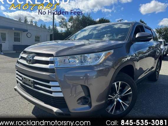 TOYOTA HIGHLANDER 2019 5TDBZRFH4KS986827 image TOYOTA HIGHLANDER 2019 5TDBZRFH4KS986827 image