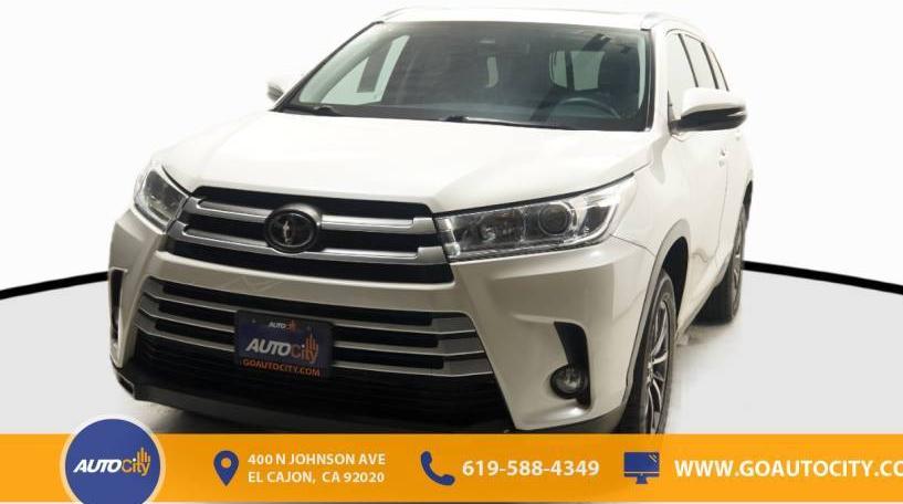 TOYOTA HIGHLANDER 2019 5TDKZRFH9KS569168 image