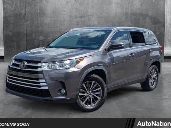 TOYOTA HIGHLANDER 2019 5TDKZRFH8KS574264 image