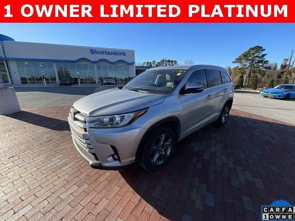 TOYOTA HIGHLANDER 2019 5TDYZRFH0KS293103 image