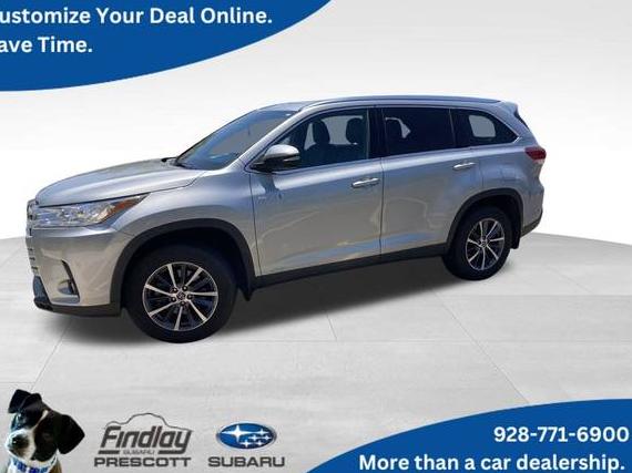 TOYOTA HIGHLANDER 2019 5TDJGRFH2KS077695 image