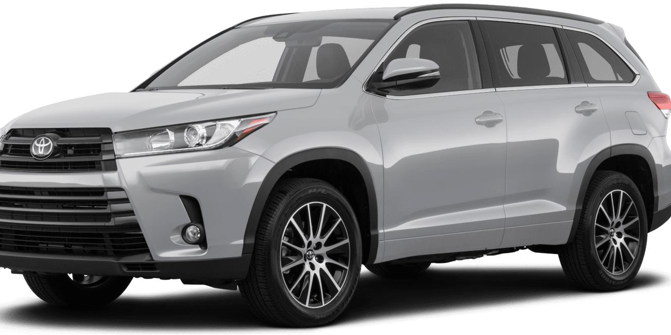 TOYOTA HIGHLANDER 2019 5TDKZRFHXKS571866 image