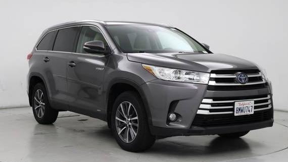 TOYOTA HIGHLANDER 2019 5TDJGRFH9KS072753 image