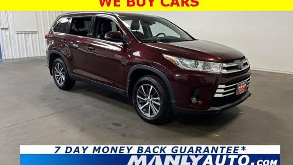 TOYOTA HIGHLANDER 2019 5TDJZRFH6KS920386 image