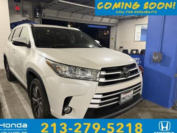 TOYOTA HIGHLANDER 2019 5TDKZRFH8KS572319 image