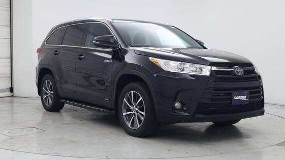 TOYOTA HIGHLANDER 2019 5TDJGRFH8KS077359 image