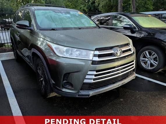 TOYOTA HIGHLANDER 2019 5TDZZRFH7KS355858 image