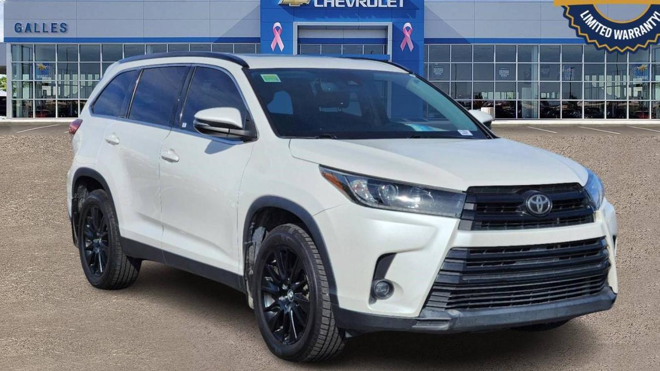 TOYOTA HIGHLANDER 2019 5TDJZRFH5KS568689 image