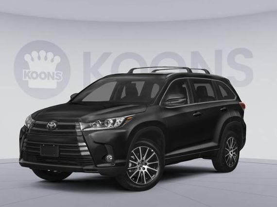 TOYOTA HIGHLANDER 2019 5TDJZRFH0KS573329 image