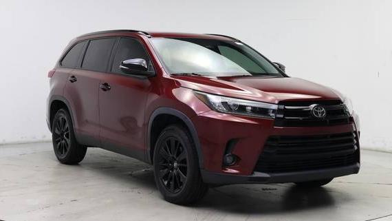 TOYOTA HIGHLANDER 2019 5TDKZRFH1KS331444 image