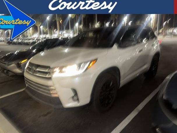 TOYOTA HIGHLANDER 2019 5TDYZRFH8KS320595 image