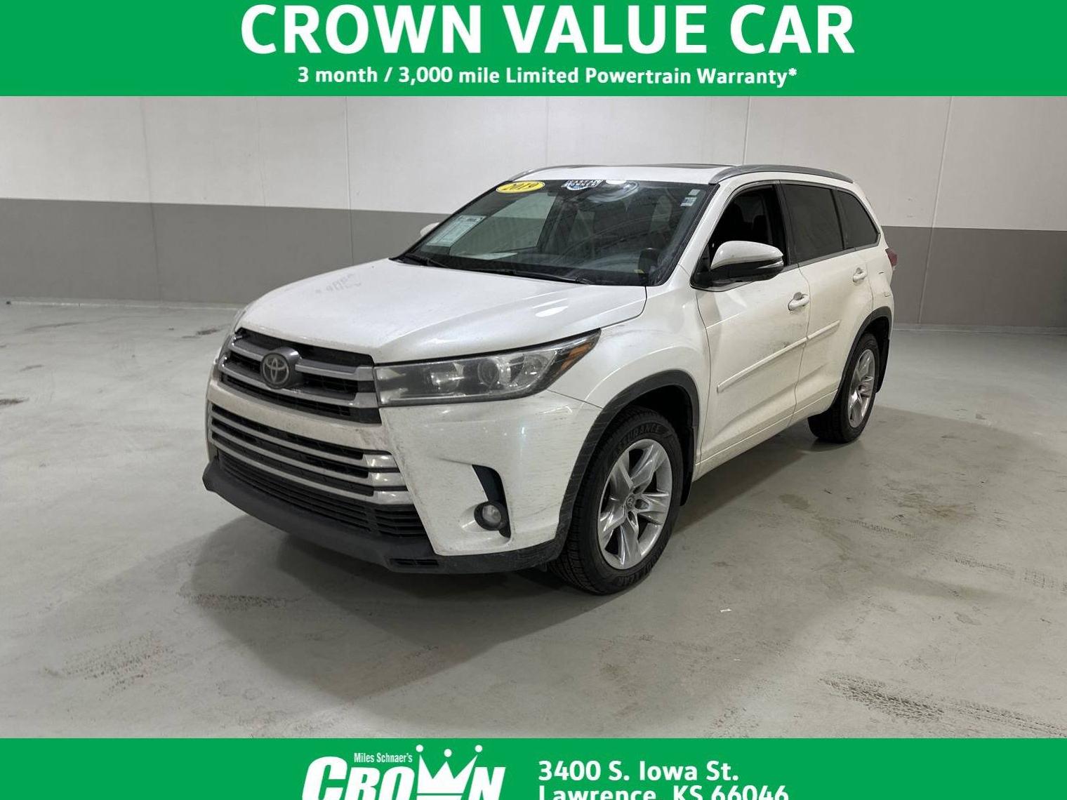 TOYOTA HIGHLANDER 2019 5TDDZRFH3KS988917 image