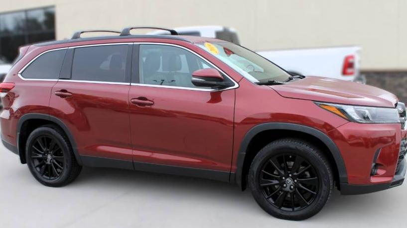 TOYOTA HIGHLANDER 2019 5TDJZRFH3KS618182 image